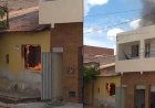 Homem discute com esposa e coloca fogo na sua residência em Santa Brígida-BA