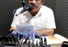 O Padre Gilmar comandou a programação de sexta feira Santa na Radio Cidade FM de Santa Brígida