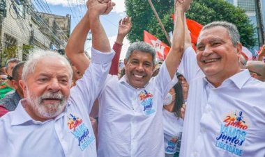 Eleito governador da Bahia, Jerônimo enaltece Lula e agradece apoio de Rui, Wagner e Otto