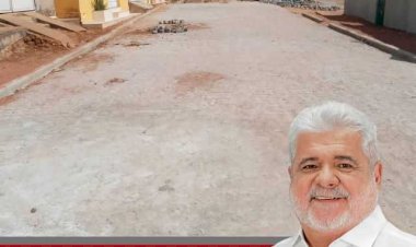 Povoado de Santa Brígida é contemplado com calçamento e gabinete odontológico