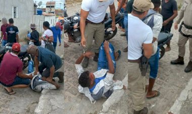 Homem é preso em flagrante após tentar furtar motocicleta em Santa Brígida