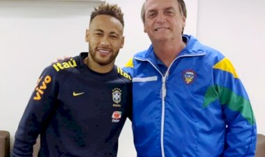 Neymar prometeu homenagear Bolsonaro em 1º gol na Copa
