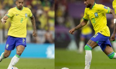 Neymar e Danilo estão fora da fase de grupos da Copa