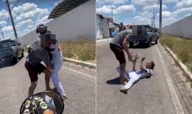 Um idoso Aplica Queda Num Jovem assaltante no BTN em Paulo Afonso - Ba