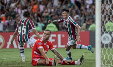 Rolo compressor! Fluminense massacra o River Plate com show de Cano e Arias pela Libertadores