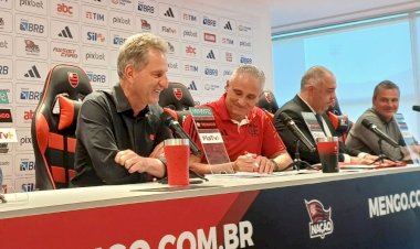 Apresentado no Flamengo, Tite destaca objetivo até dezembro: ‘É classificar à Libertadores’