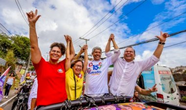 Jerônimo repete discurso de que ‘Lula é Geraldo’ em carreata sem Wagner e Rui