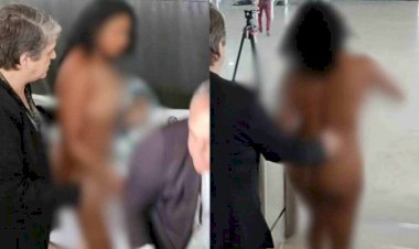 Mulher nua invade Palácio do Planalto à procura de Lula