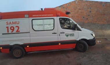 Acidente no Riacho Fundo zona rural de Santa Brigida