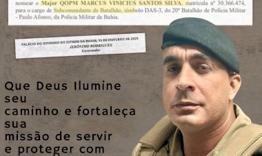 Major PM Marcus Vinicius Assume o Subcomando Do 20º Batalhão De Policia Militar