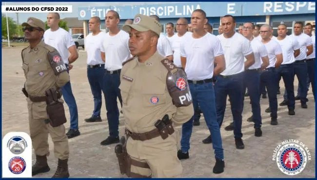 Batalhão de Paulo Afonso recebe nova turma do Curso de Formação de Soldados da PM