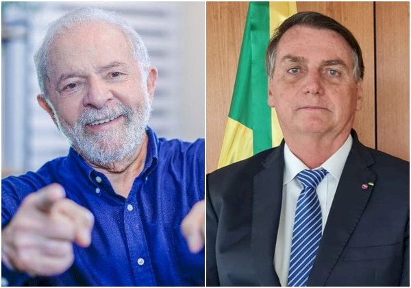 Ipespe: Lula tem 45% intenções de voto contra 34% Bolsonaro