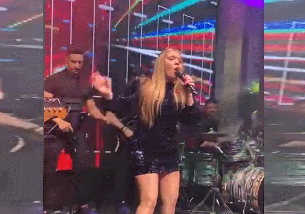 Em tratamento contra o câncer, Simony canta em festa: Nada me para, já me sinto curada