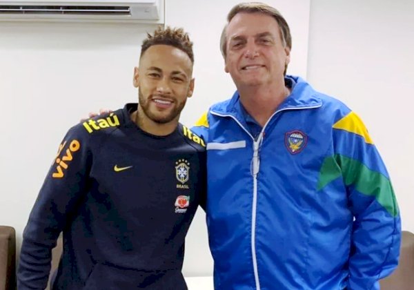 Neymar prometeu homenagear Bolsonaro em 1º gol na Copa