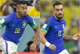 Os jogadores Gabriel Jesus e Alex Telles estão cortados da seleção brasileira