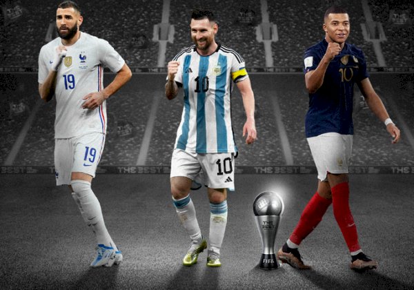 Messi, Benzema e Mbappé disputam ‘coroa’ de melhor jogador de 2022