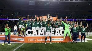 Palmeiras faz 4 x 0 no Água Santa e é campeão do Paulistão