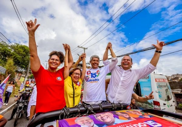 Jerônimo repete discurso de que ‘Lula é Geraldo’ em carreata sem Wagner e Rui