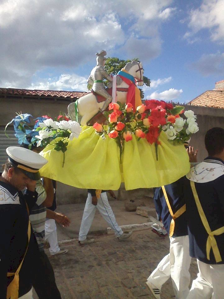 Historia dos Guerreiros de São Jorge em Santa Brigida Bahia