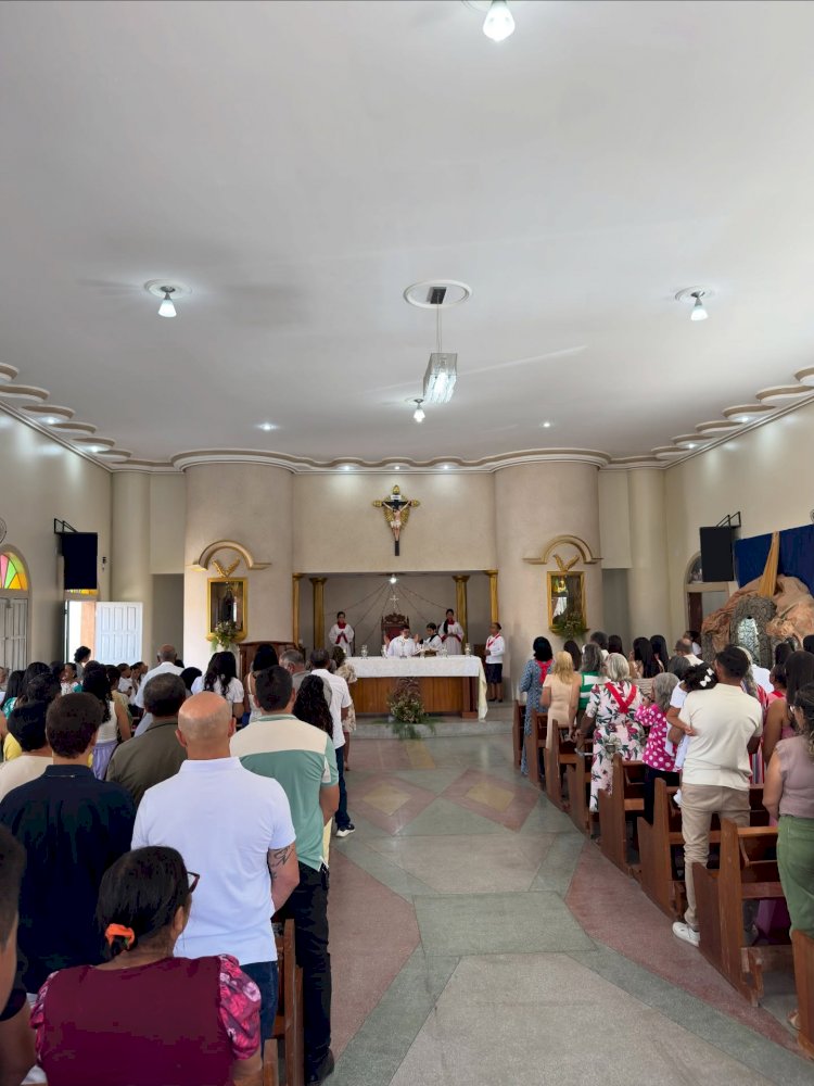 Festa natalina em Santa Brigida Bahia