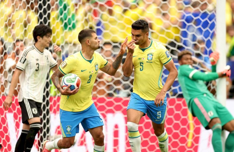 Nos acréscimos, Brasil vence o Japão de virada e avança para as oitavas de final